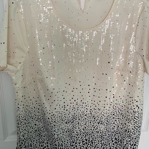 Blouse sequin